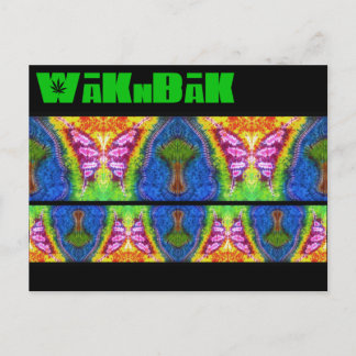 絞り絵はがき「フラッタ壁画」 ポストカード