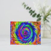 絞り絵はがき ポストカード (スタンド正面)