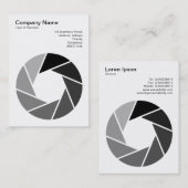 絞り記号 – トーン 名刺 (正面/裏面)