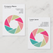 絞り記号 – 色01 名刺 (正面/裏面)