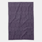 絞り込み紫斑模様が屈折 キッチンタオル (縦)