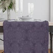 絞り込み紫斑模様が屈折 ショートテーブルランナー