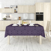 絞り込み紫斑模様が屈折 テーブルクロス