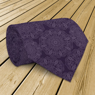 絞り込み紫斑模様が屈折 ネクタイ