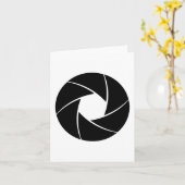 絞り カード (黄色い花)