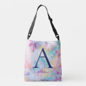 絞カラフル染モノグラム クロスボディバッグ (裏面)