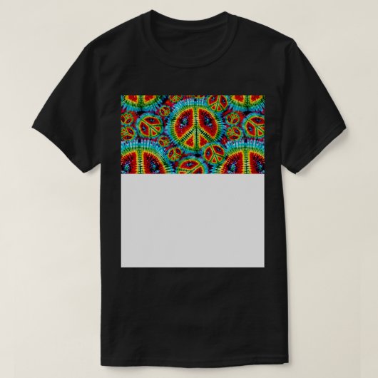 絞サイケデリックり Tシャツ (デザイン正面)