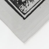 |絞首刑すべての人の骨 フリースブランケット (角)