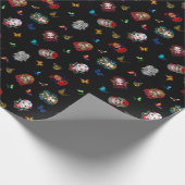 絞首刑の妖精と蝶（黒） ラッピングペーパー (角)