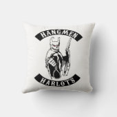 絞首刑執行人のHarlotsの枕 クッション (裏面)