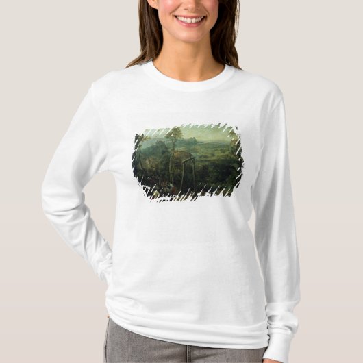 絞首台1568年のカササギ Tシャツ (正面)