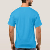 絡まった虹色のイカTシャツ Tシャツ (裏面)