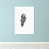 「絡まった」 キャンバスプリント (インサイチュ (ウッドフロア))