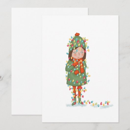 絡まった シーズンカード (正面/裏面)