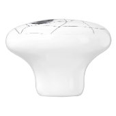 「絡まった」 セラミックノブ (側面)