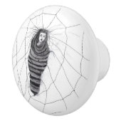 「絡まった」 セラミックノブ (右)