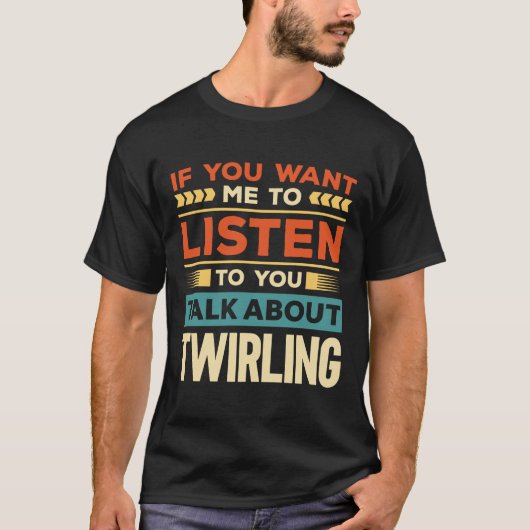 絡み合いの話 Tシャツ (正面)