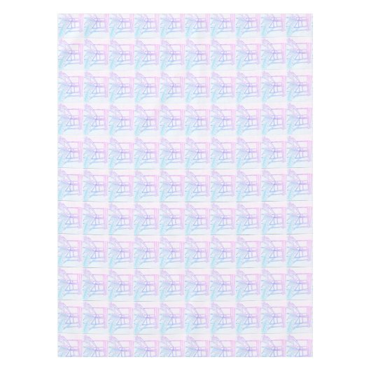 絡み合い抽象芸術 テーブルクロス (正面)