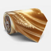絡み合うゴールド ネクタイ (ロール)