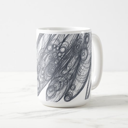 絡み合う宇宙 コーヒーマグカップ (正面右)