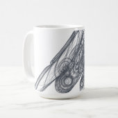 絡み合う宇宙 コーヒーマグカップ (正面左)