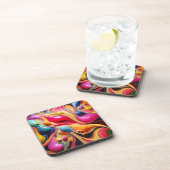 絡み合う抽象芸術バブル コースター (右側)