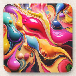 絡み合う抽象芸術バブル コースター