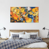 絡み合ったエネルギー キャンバスプリント (インサイチュ (寝室))