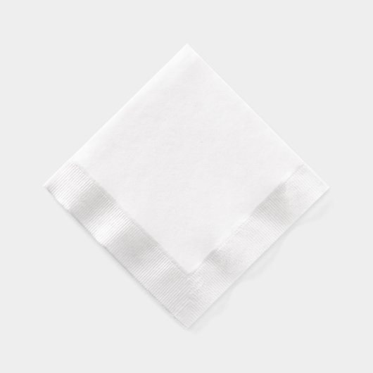 絡み合ったハート結婚のカップル2イニシャルモノグラム 箔ナプキン (右)