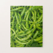 絡み合ったピーマンの絡み合い ジグソーパズル (縦)