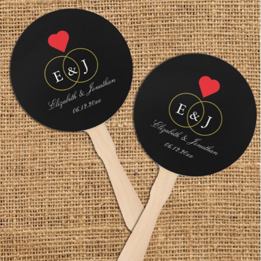 絡み合ったリングや輪結婚ズ ハンドファン