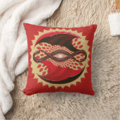 絡み合った竜 クッション (ブランケット)