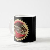 絡み合った竜 コーヒーマグカップ (正面左)