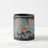 絡み合った美鳥TWArt 12-black マグカップ (中央)