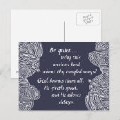 絡み合った道 ポストカード (正面/裏面)