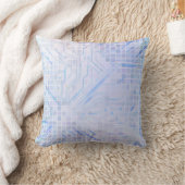 絡み合った電流ピローカバー クッション (ブランケット)