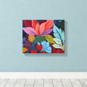 絡み合った キャンバスプリント (インサイチュ (ウッドフロア))