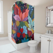 絡み合った シャワーカーテン (インサイチュ)