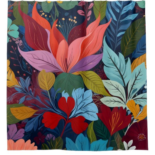 絡み合った シャワーカーテン (正面)