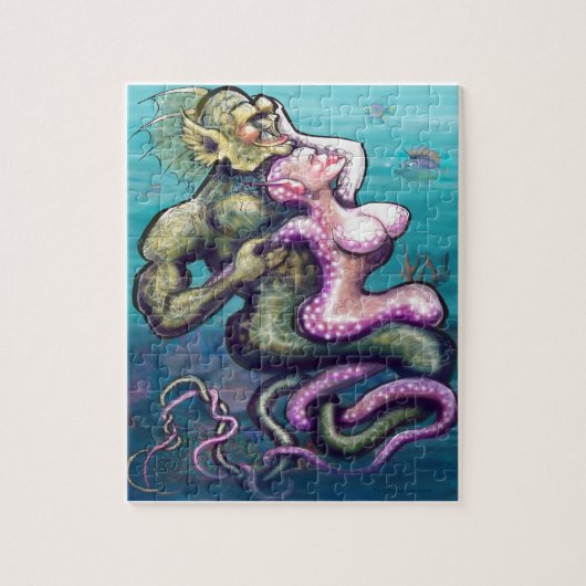 絡み合った ジグソーパズル (縦)