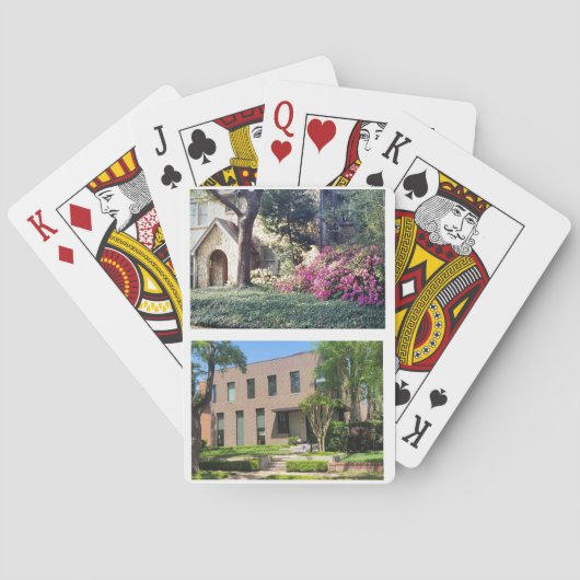 絡み合った トランプ (裏面)