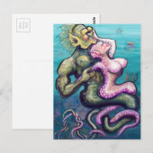 絡み合った ポストカード (正面/裏面)