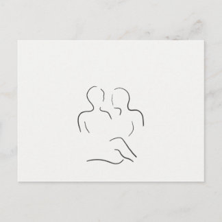 絡み合った ポストカード