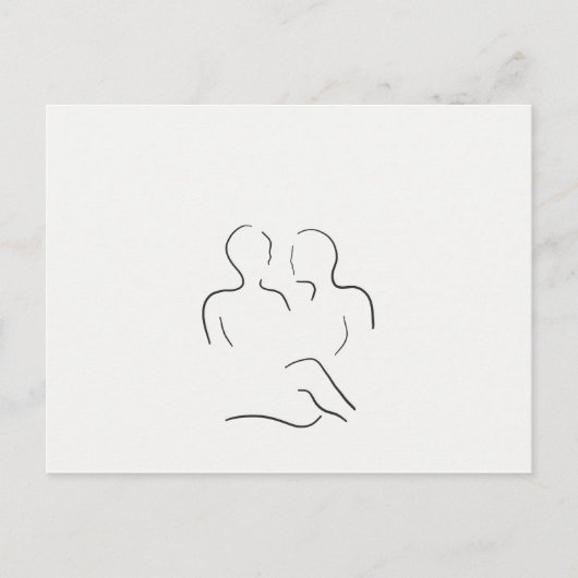 絡み合った ポストカード (正面)