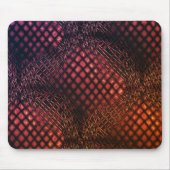 絡み合っ描たジャートネットのような赤ワイン マウスパッド (正面)