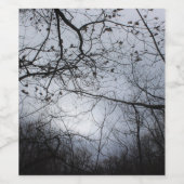 絡み合わせる ワインラベル (シングルラベル)