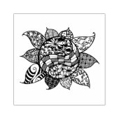 絡んだサンゴム印 ラバースタンプ (インプリント)