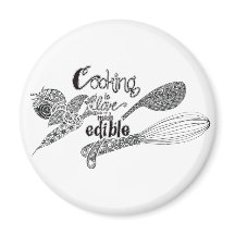 絡んだ「料理」磁石