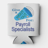 給与の専門家に声を出す 缶クーラー (正面)