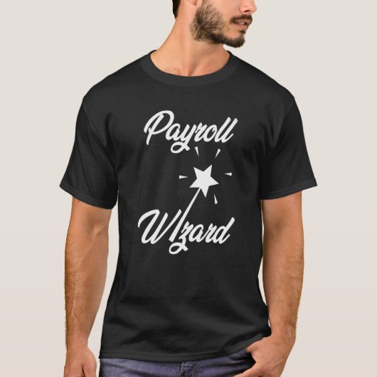 給与ウィザードオフィスプロフェッショナル人事 Tシャツ (正面)